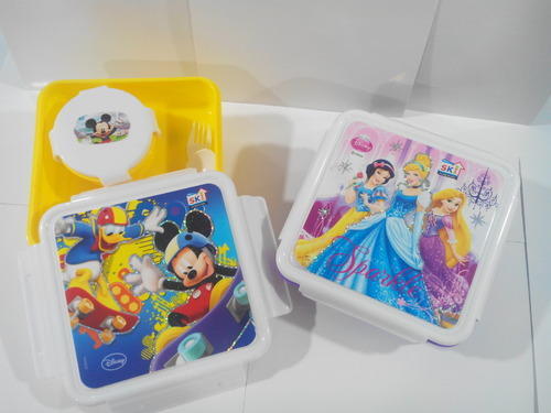 Disney Lock n Seal Square Lunch Box